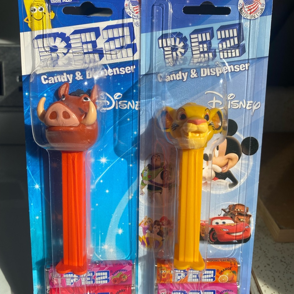 PEZ The Lion King Set of 2